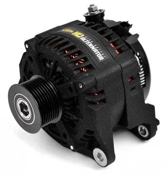 XDP Wrinkle Black HD High Output Alternator XD354